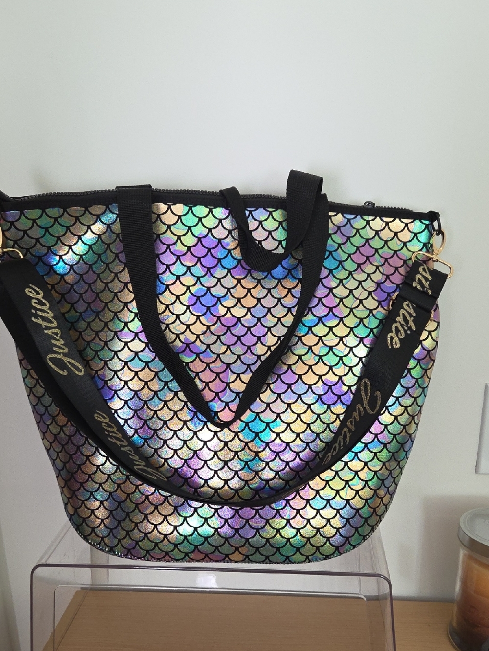 Justice mermaid tote